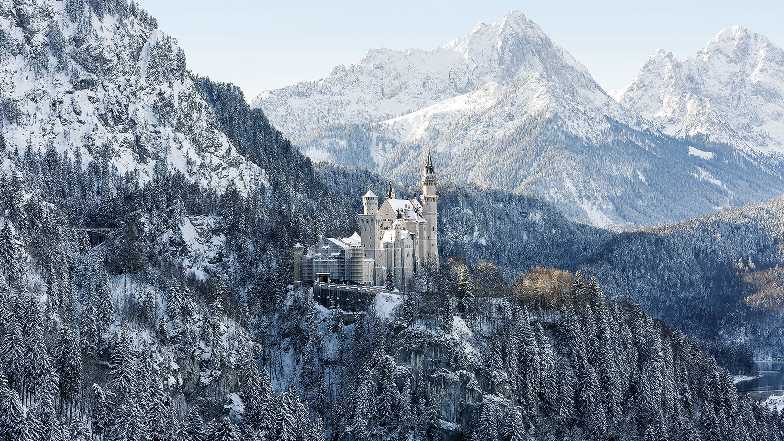 Gate Building Renovation, Neuschwanstein Castle, Füssen, Germany
