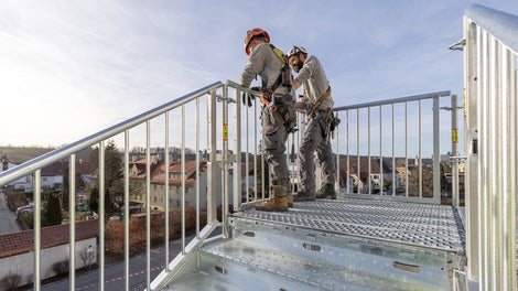 PERI UP Treppe Public 