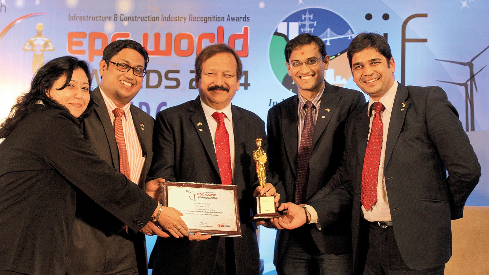 PERI India has been honoured with the EPC World, Ernst &amp; Young and Zee Business Group Awards 2014 being an “Outstanding Company in Formwork and Scaffolding Sector.