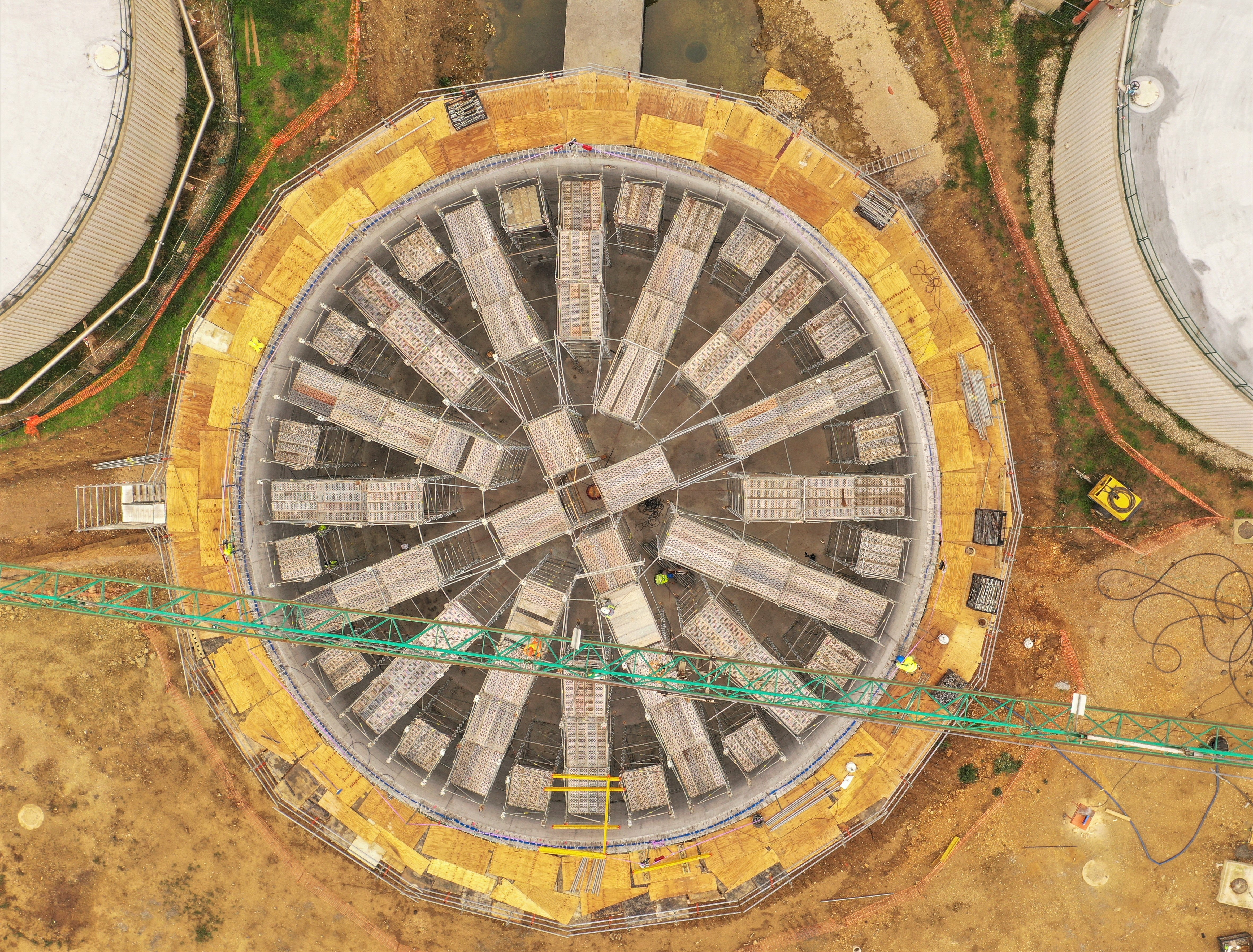 Digestor Nº 5 en EDAR de Arazuri