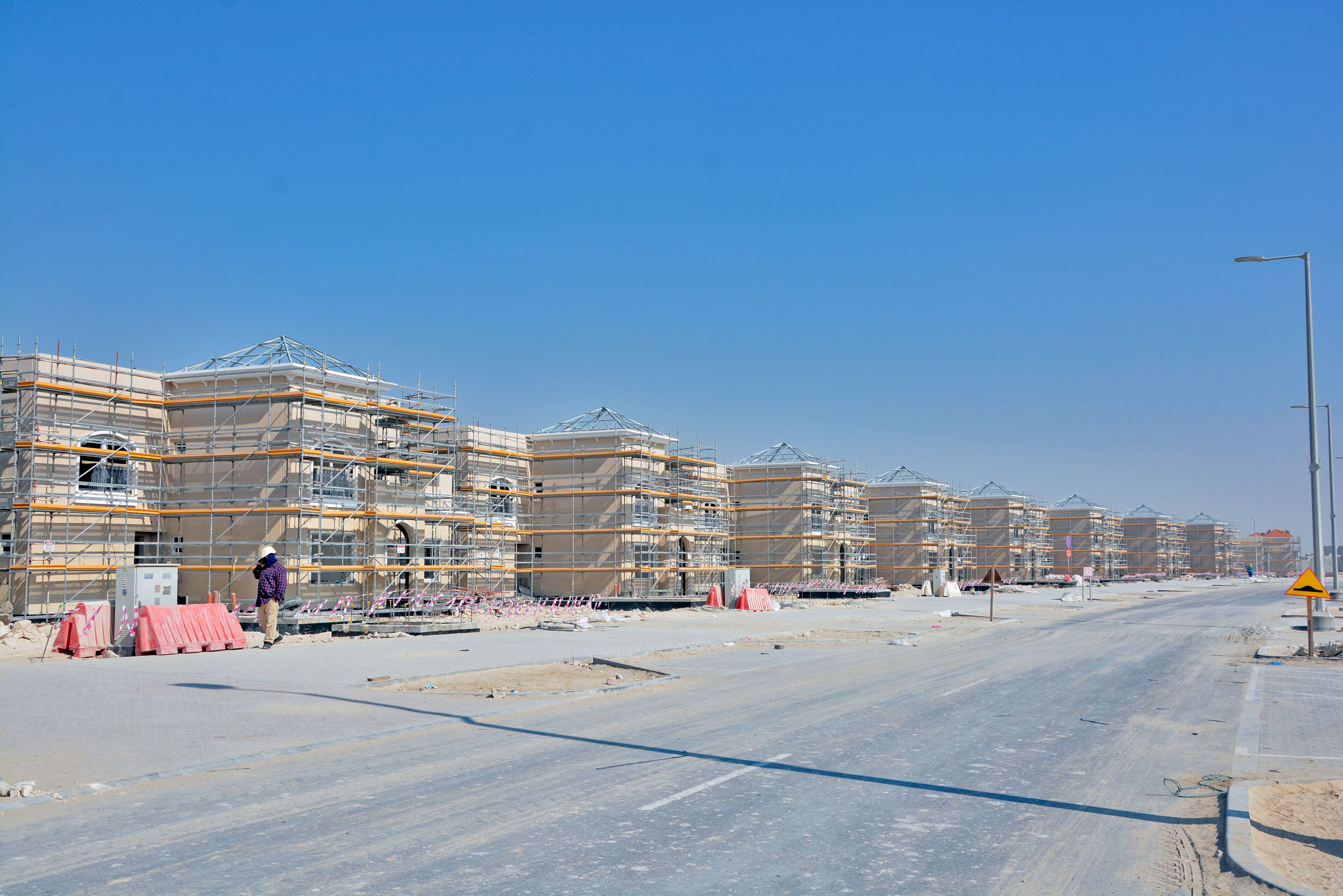 PERI UP used for big number of villas