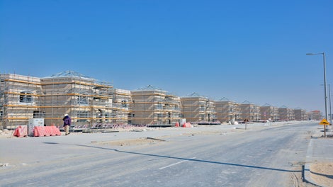 PERI UP used for big number of villas