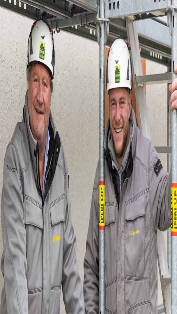 Portraitaufnahme von Georg Meyer, Florian Siemens