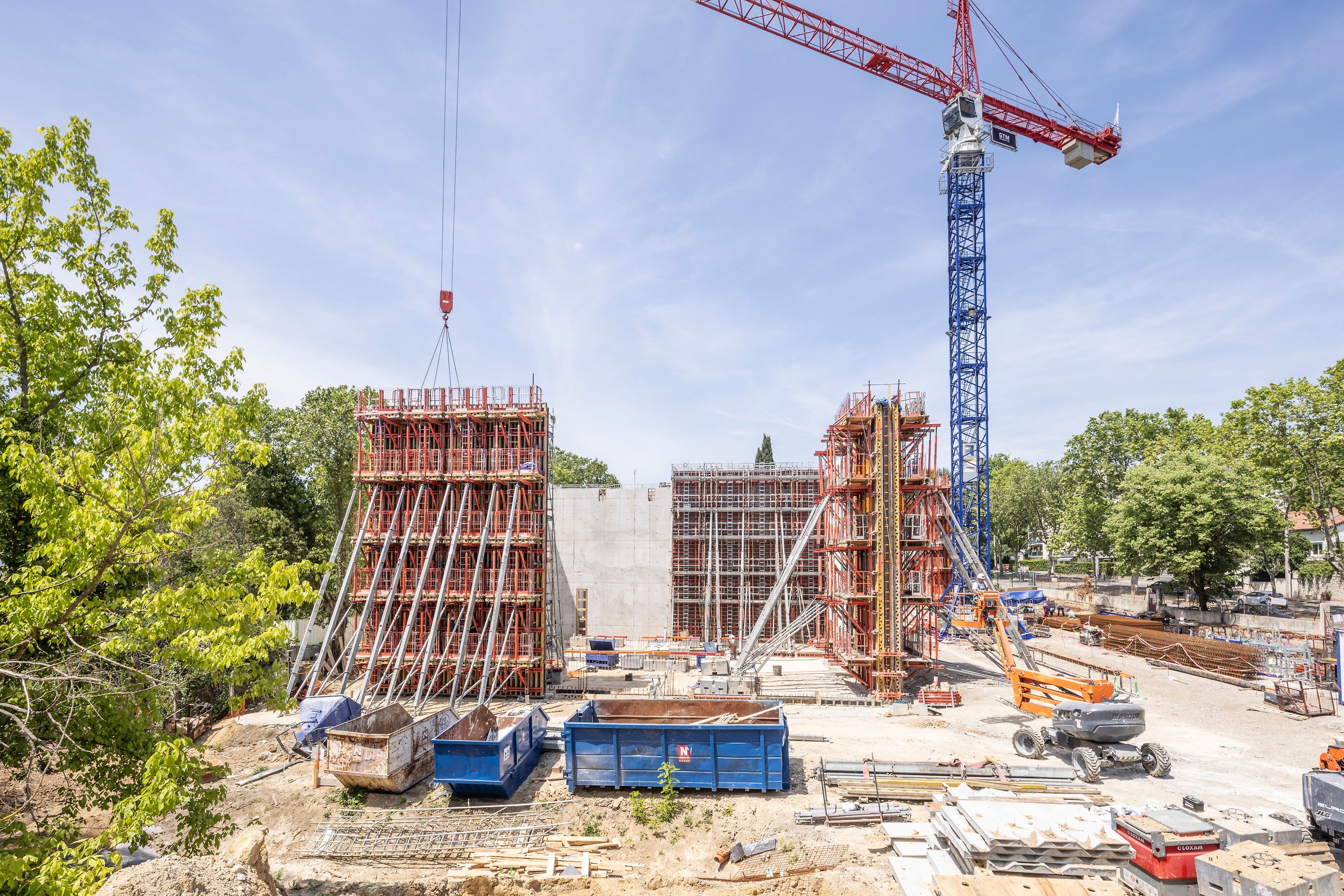 Vue du projet Chaufferie Biomasse