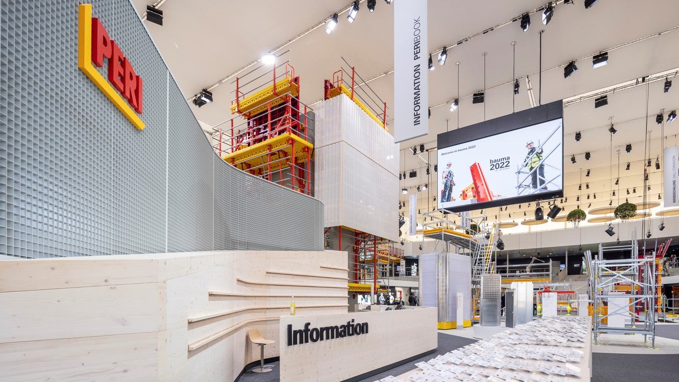 <p>With more than 200,000 visitors, the PERI exhibition hall at <a href="https://www.peri.com/en/company/press-releases/peri-is-reflecting-on-a-successful-bauma-2022.html">bauma 2022 was a complete success</a>. We presented numerous innovations from the formwork and scaffolding sector and were able to hold exciting talks and discussions. A special feature of this year&amp;#39;s bauma was also the expansion in the outdoor area, which was dedicated solely to the topic of 3D printing: Visitors were able to experience first-hand how our experts printed a new Tiny House live in Munich every day.</p><br/>
