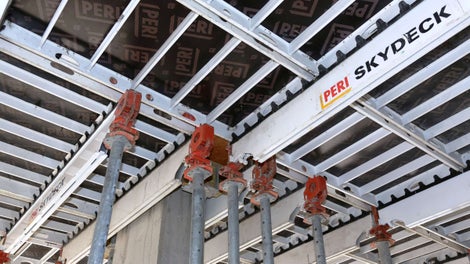 Standard SKYDECK panels and beams each weighs less than 35 lbs, panels already have plywood included, so it goes up very quickly