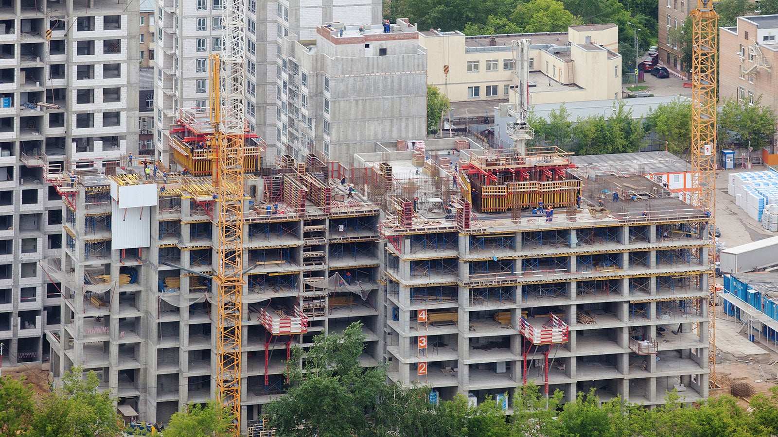 Наличие уровня +1 на системе ACS дало дополнительное пространство для складирования материала.