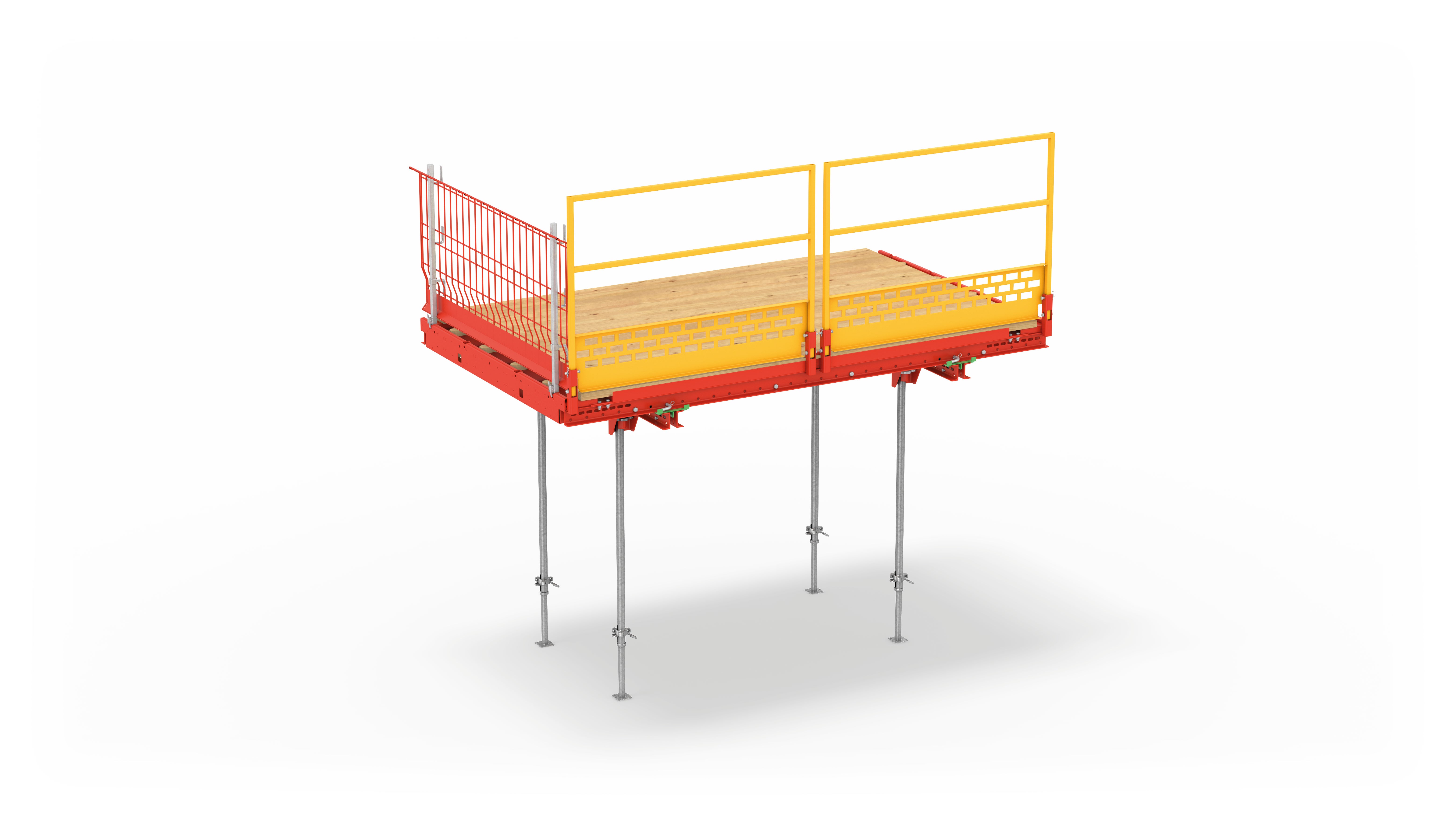 FLEXIDECK, La table pour balcons avec sécurité colisée qui s’adapte facilement à toutes les configurations d’appuis.