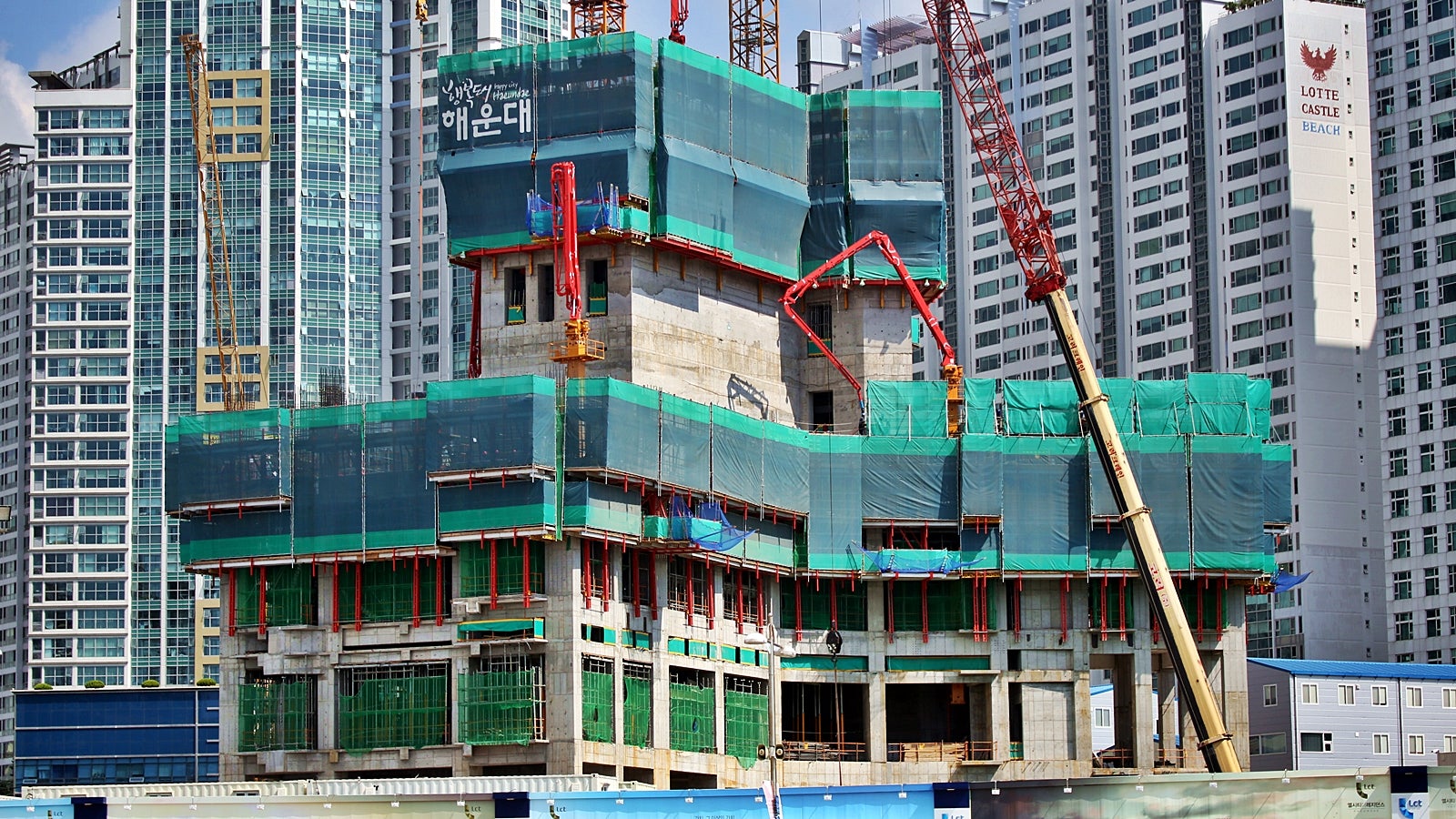 해운대 엘시티 복합개발사업, 해운대구, 부산시 (2016.08)