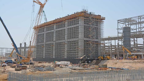 Total area of 57 m x 17 m