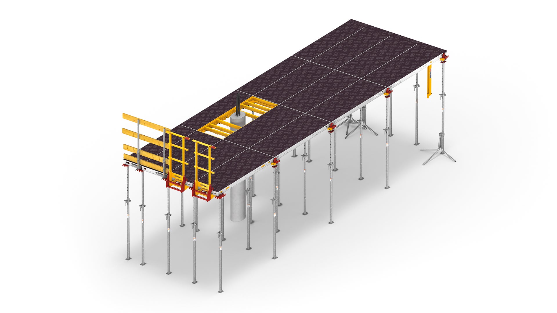 Die multifunktionale SKYMAX aus Aluminium sowie aus Polymer bietet zahlreiche und flexible Kombinationsmöglichkeiten.