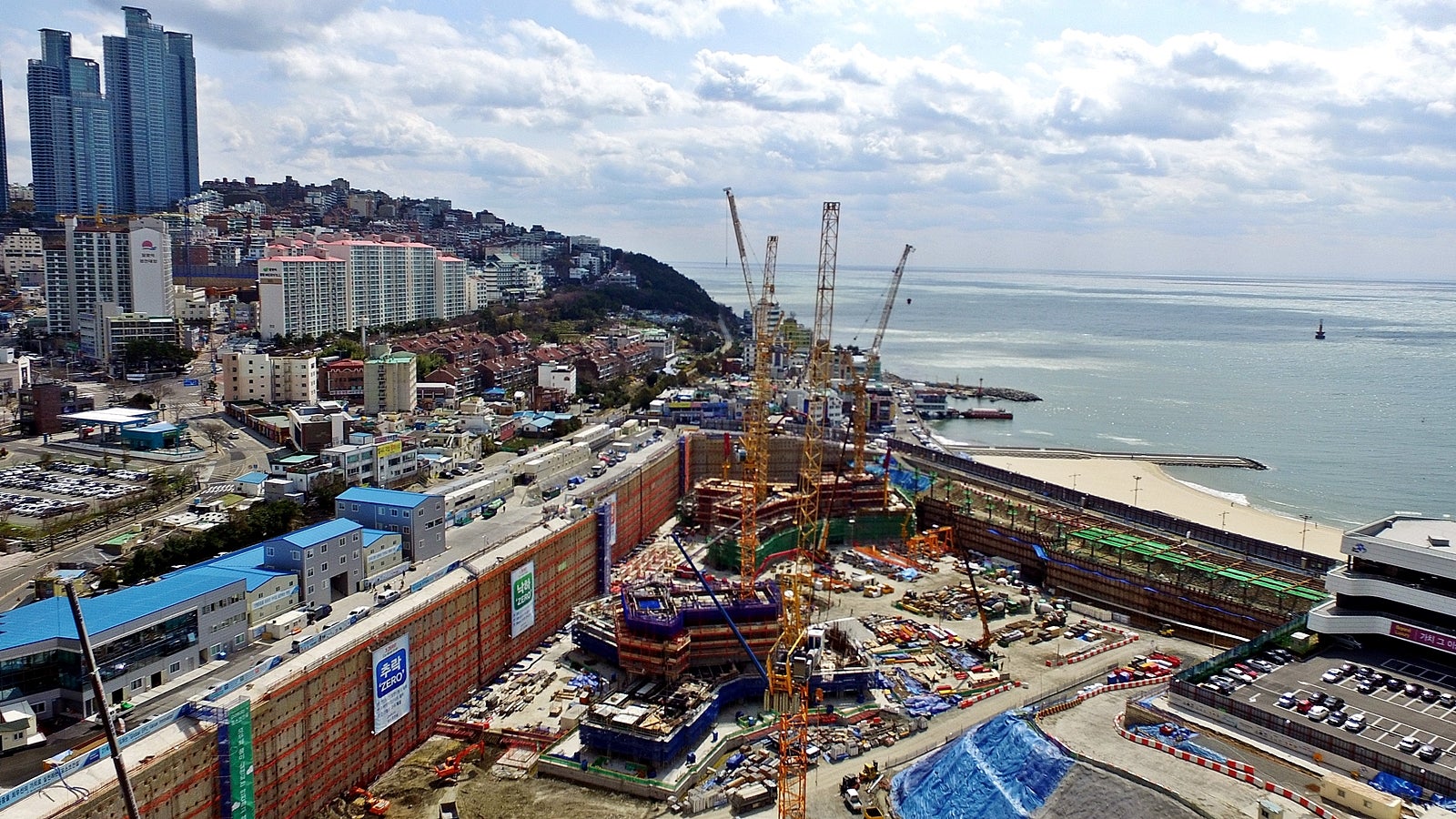 해운대 엘시티 복합개발사업, 해운대구, 부산시 (2016.08)
