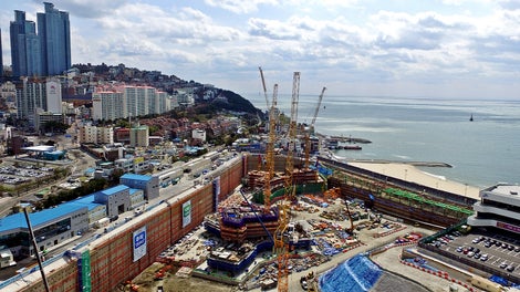 해운대 엘시티 복합개발사업, 해운대구, 부산시 (2016.08)