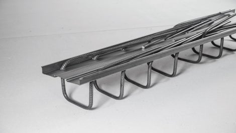 Robust, galvanised sheet metal starter packs with the highest load bearing capacity according to Eurocode 2.