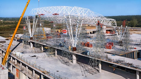 Krovna konstrukcija - Zagreb-montaža d.o.o.