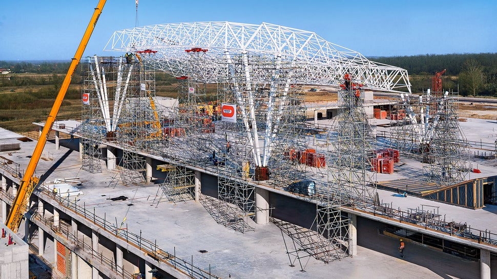 Krovna konstrukcija - Zagreb-montaža d.o.o.