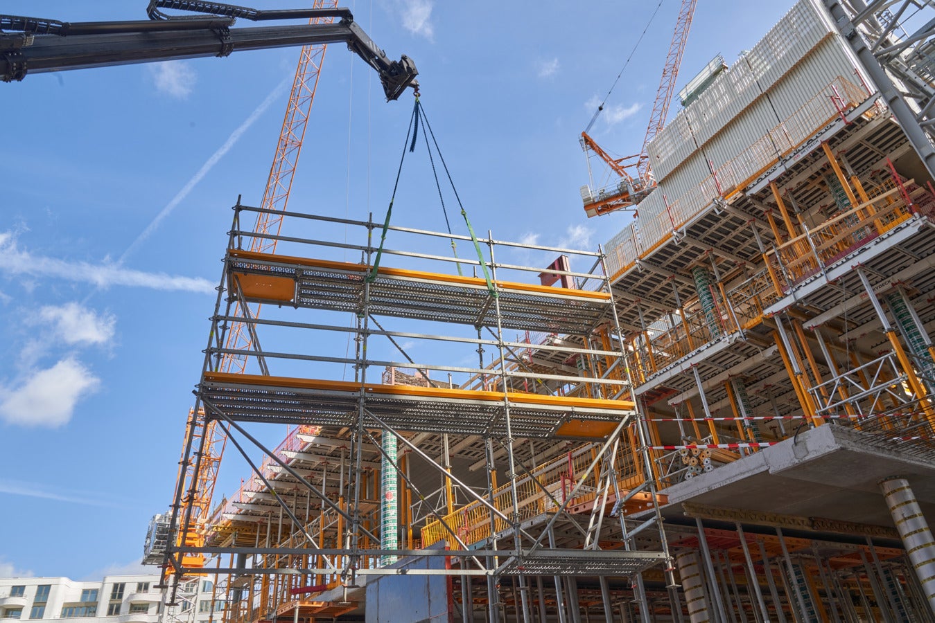 lešenie pre vystužovanie