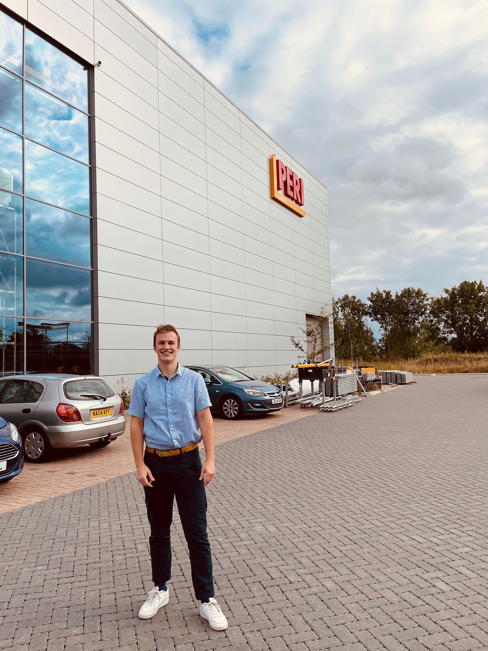 Johannes am Standort Brentwood in der Nähe von London.