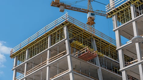 Zásobovací a vyvážecí plošina ze systému TRIO a RCS.