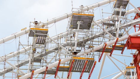 Singapore Sports Hub under construction