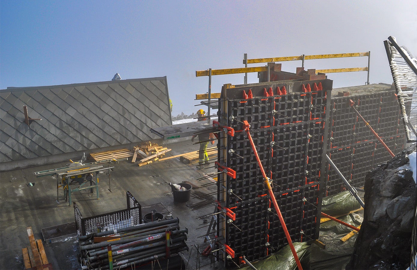 PERI DUO har blitt brukt i prosjektet Dalsnibba i Geiranger