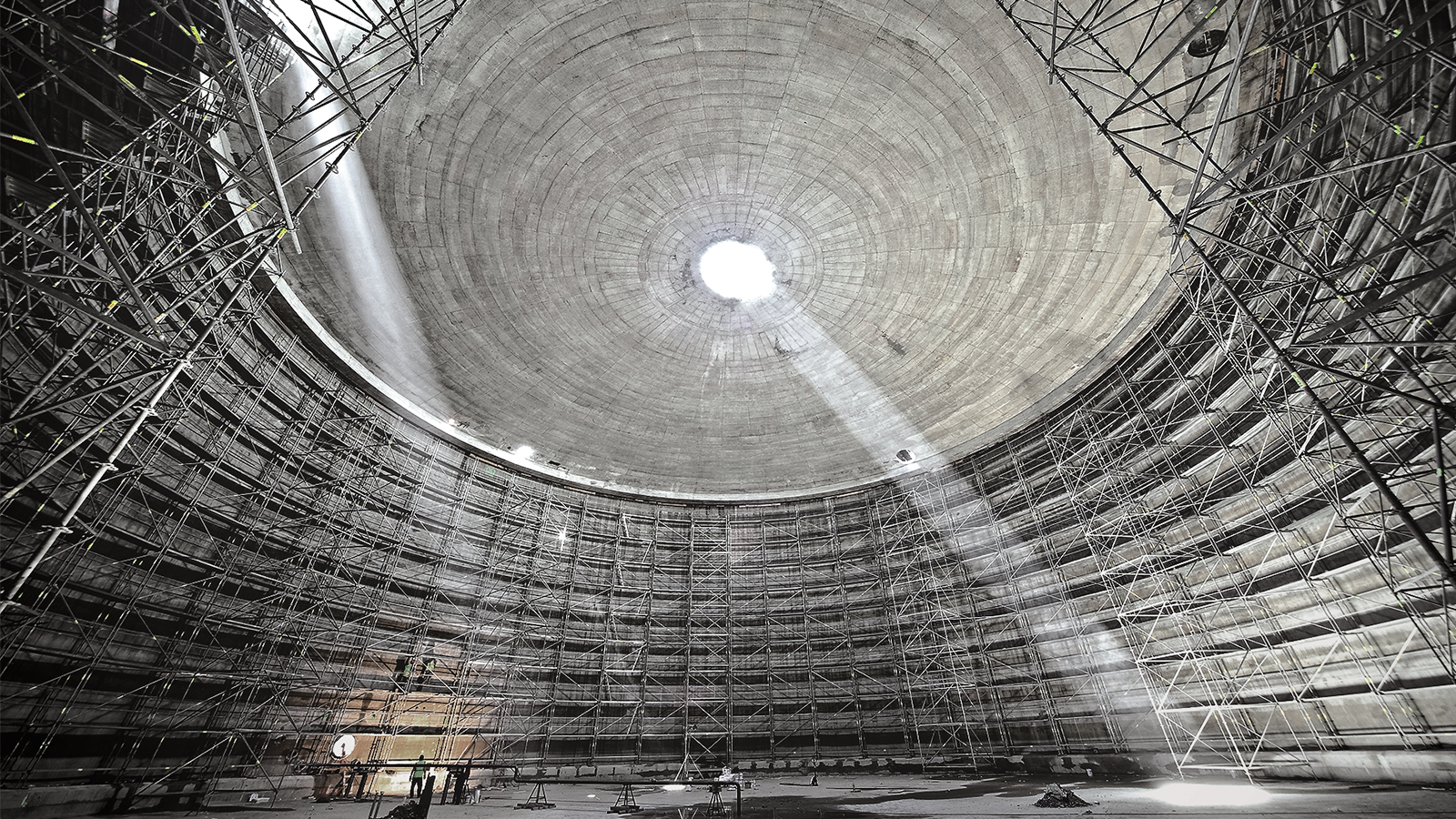 Круговые леса PERI UP Flex для ремонта и обслуживания объектов 