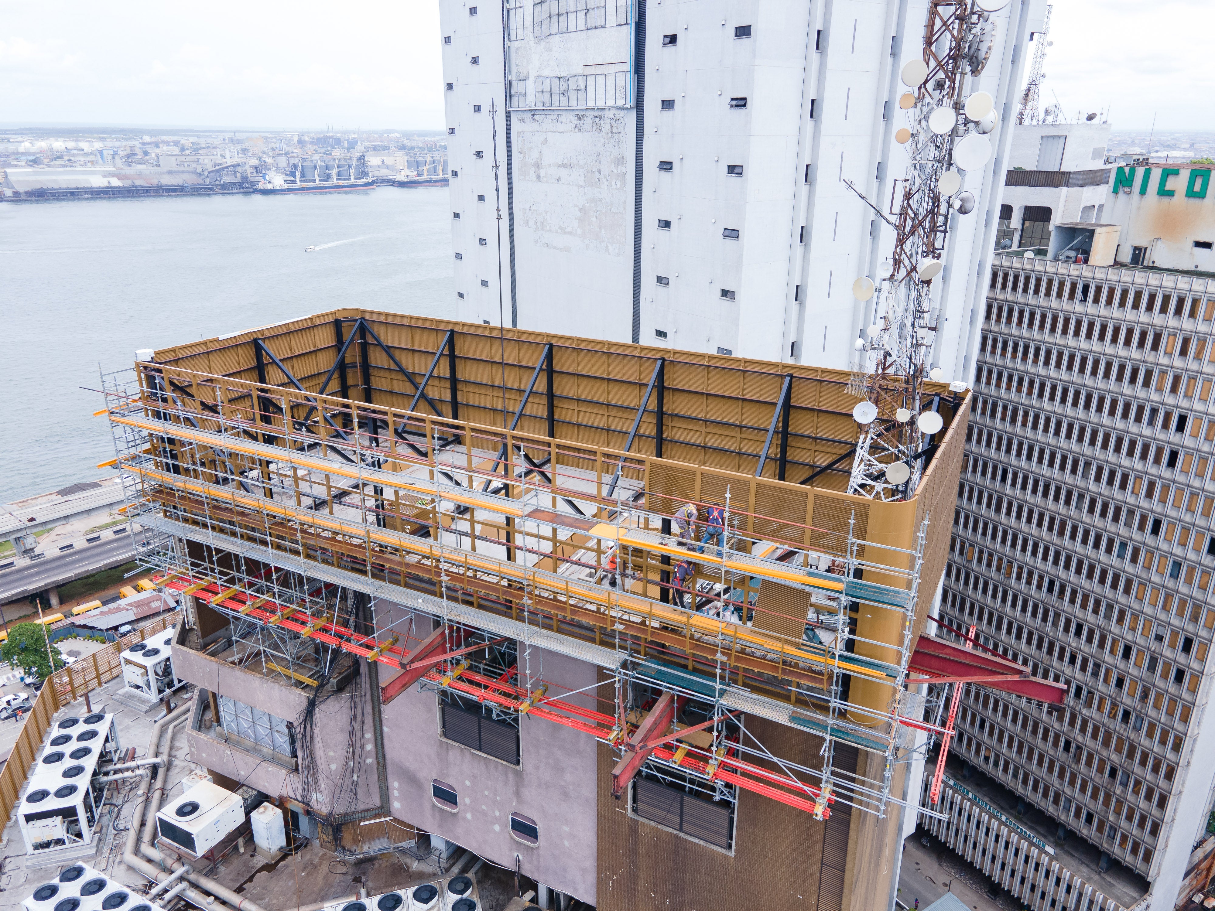 First Bank Head office façade improvement