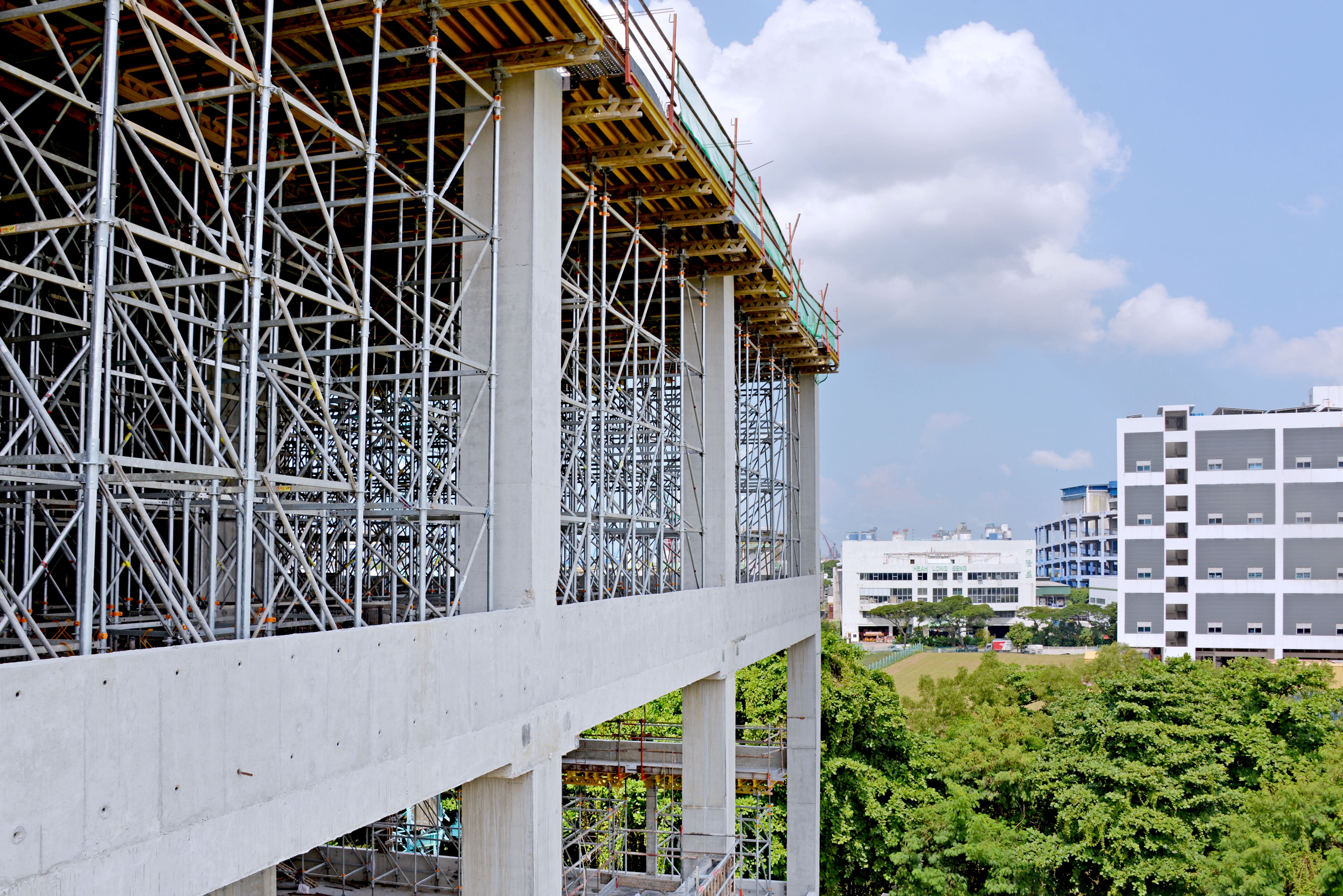 PERI UP MD (PS 100) as the preferred shoring system for beam and slab