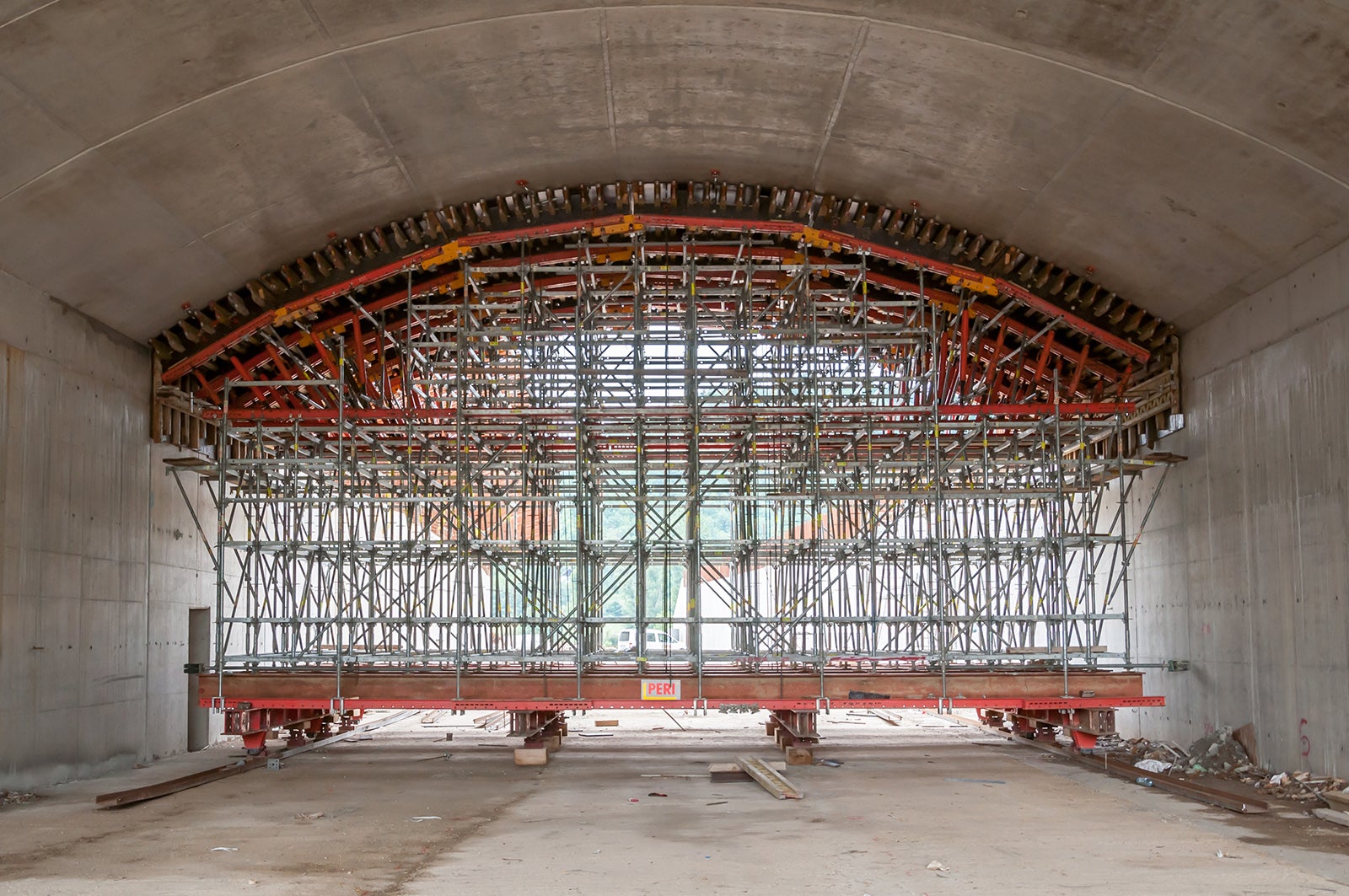 PERI rešenje oplata i skela kao i konstantna podrška na gradilištu ubrzali su radne procese.