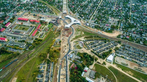 Строительство Западного обхода 2-ая очередь, г. Брест