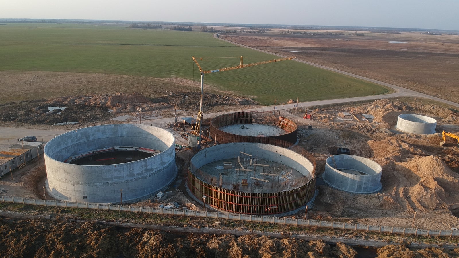 Cтроительство биогазовой установки на базе комплекса по откорму КРС "Трайги