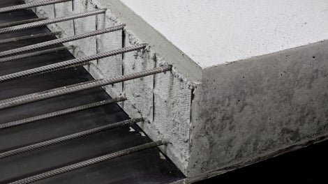 Metāla siets betonēšanas darba šuvēm no PERI.