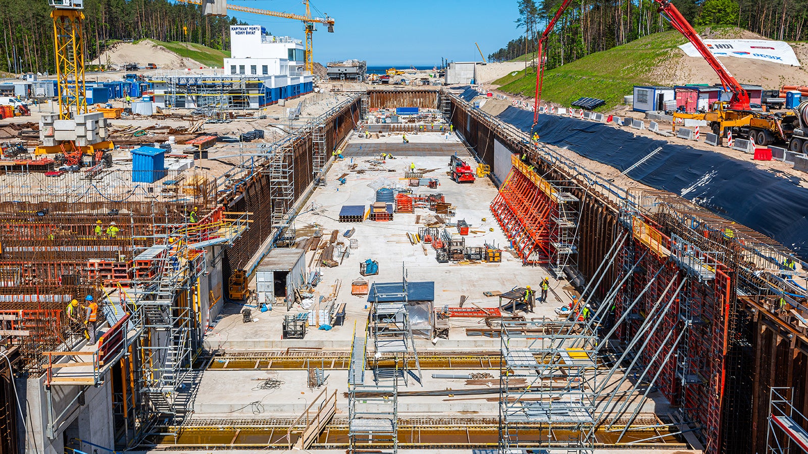 Budowa drogi wodnej łączącej Zalew Wiślany z Zatoką Gdańską - część I