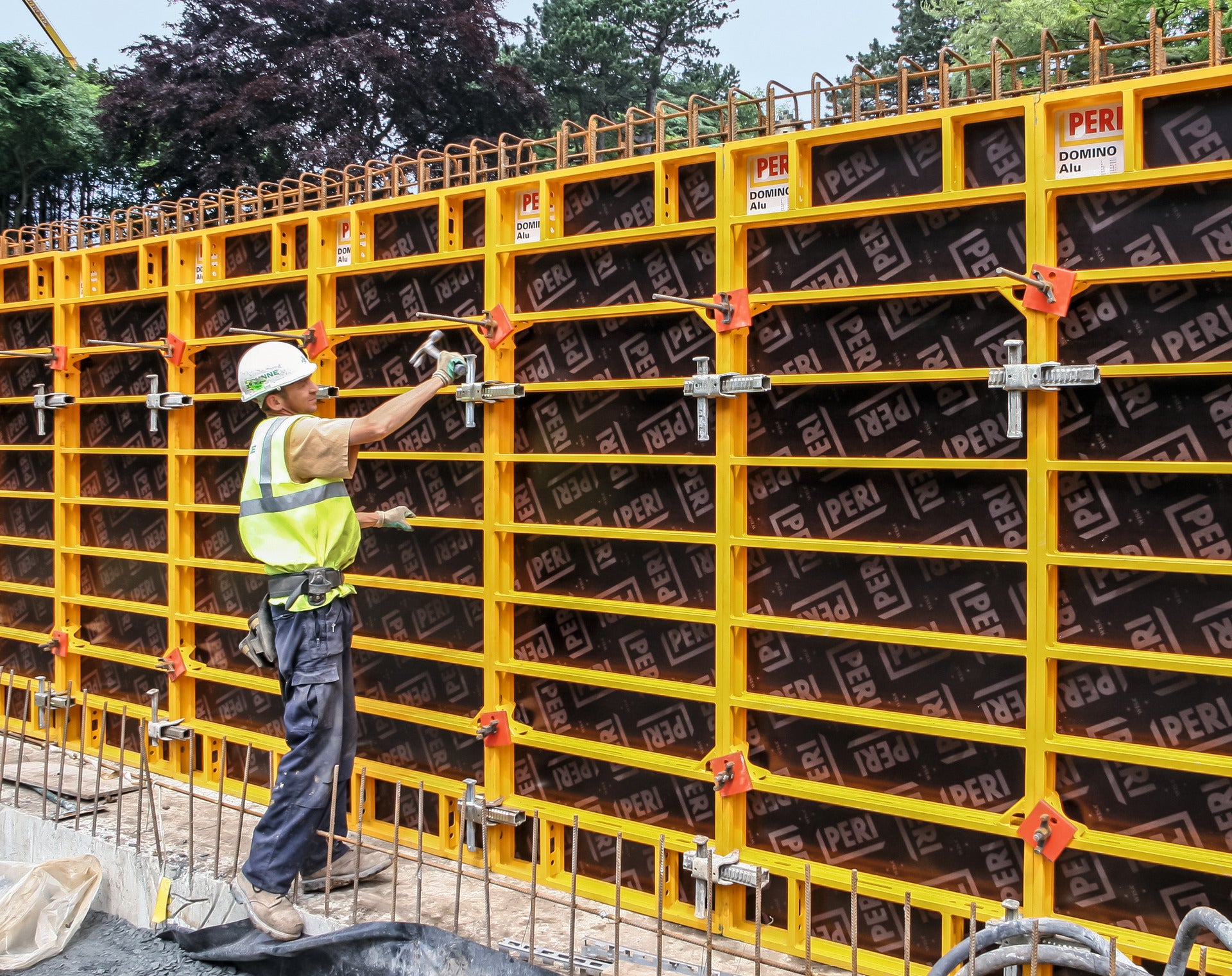 Die Elemente sind extrem leicht und dennoch hoch belastbar<br/>