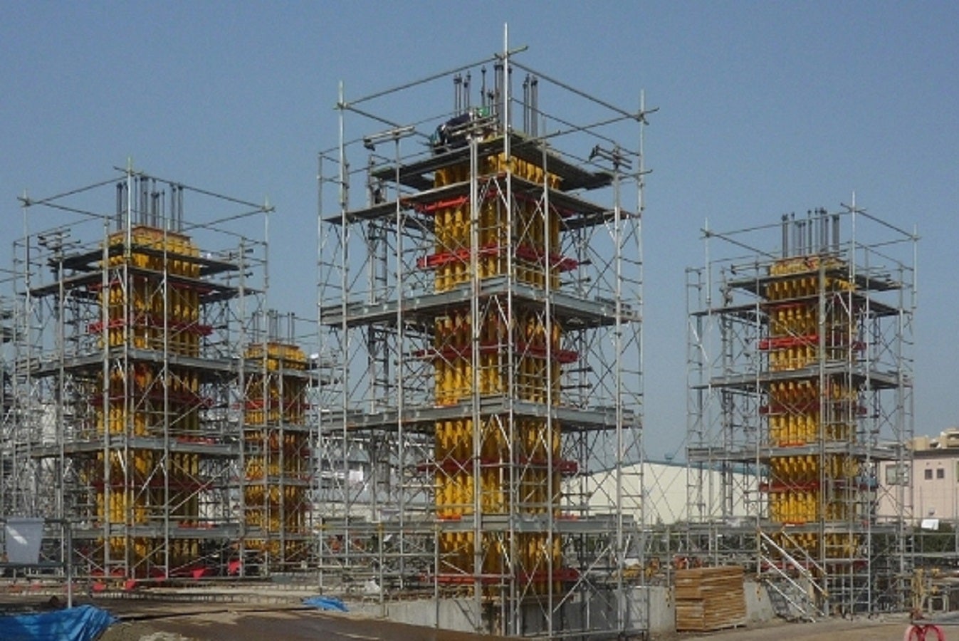 型枠立込み状況 