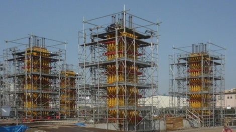 型枠立込み状況 