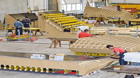 Premontaje de encofrados