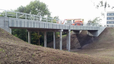 Færdigstøbt bro - Kilde: HAB