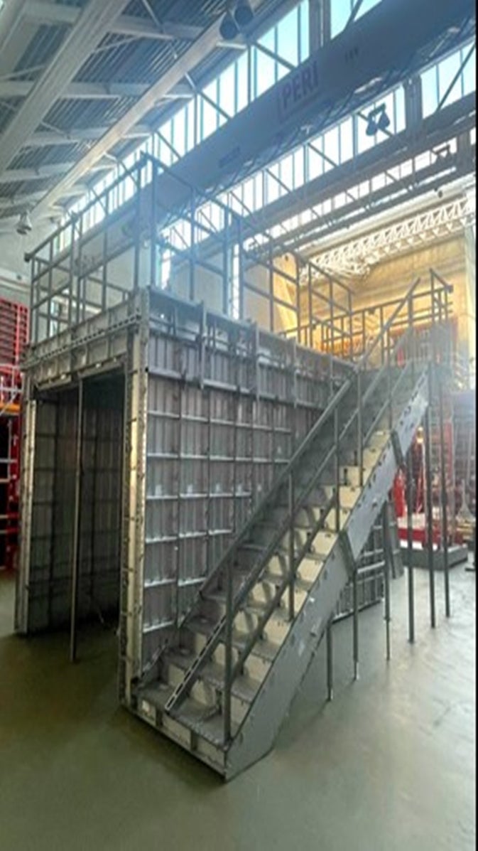 Monolítico PERI fabricado por SNTO.