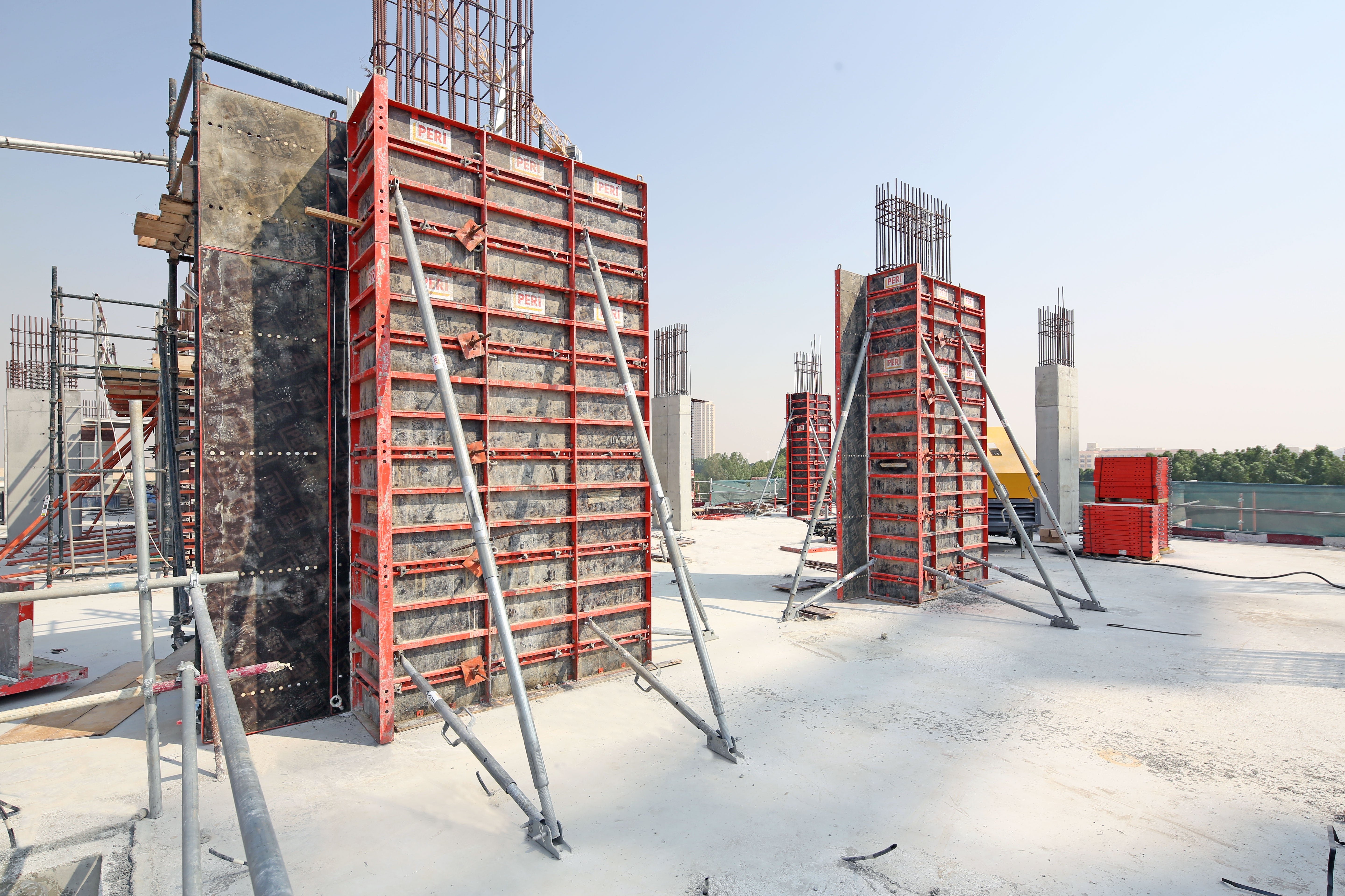 LICO formwork system used for columns
