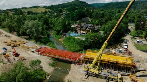 Most kolejowy w ciągu LK 104, Chabówka - Rabka Zdrój (km. 4+146 )<br/>