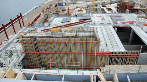 VARIO forme med MPB-24 alu-dragere (grå) og GT 24 trædragere (gule). 