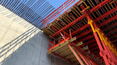 Arbetsplattform vid avformning