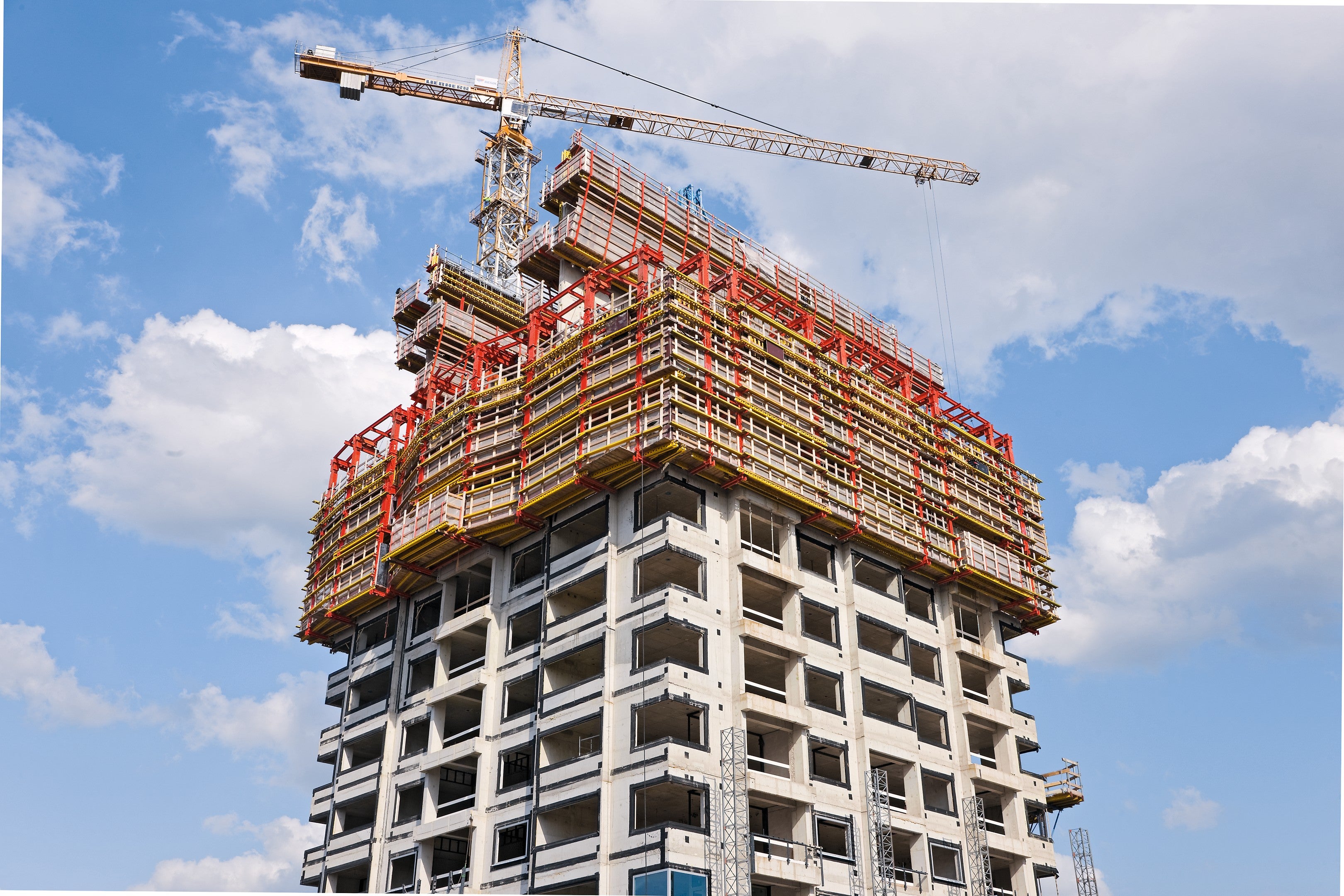 Chantier ACS Système auto-grimpant