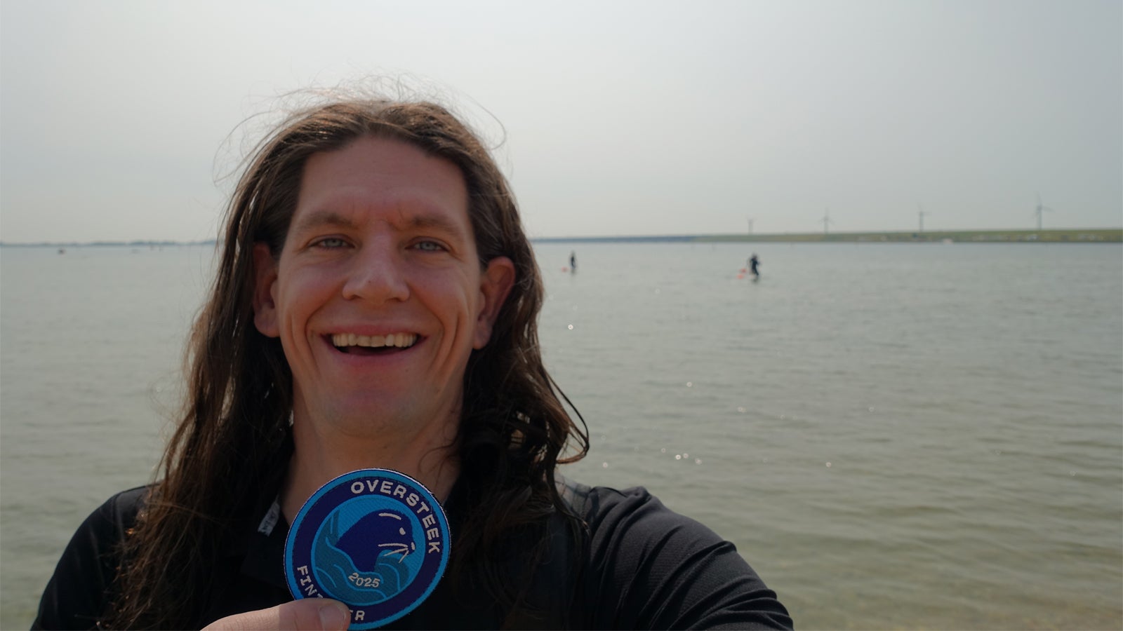 Mark Godwaldt na wedstrijd bij Haringvliet 