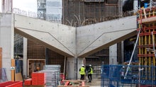 Bespoke formwork delivers unique architectural concrete requirements.
