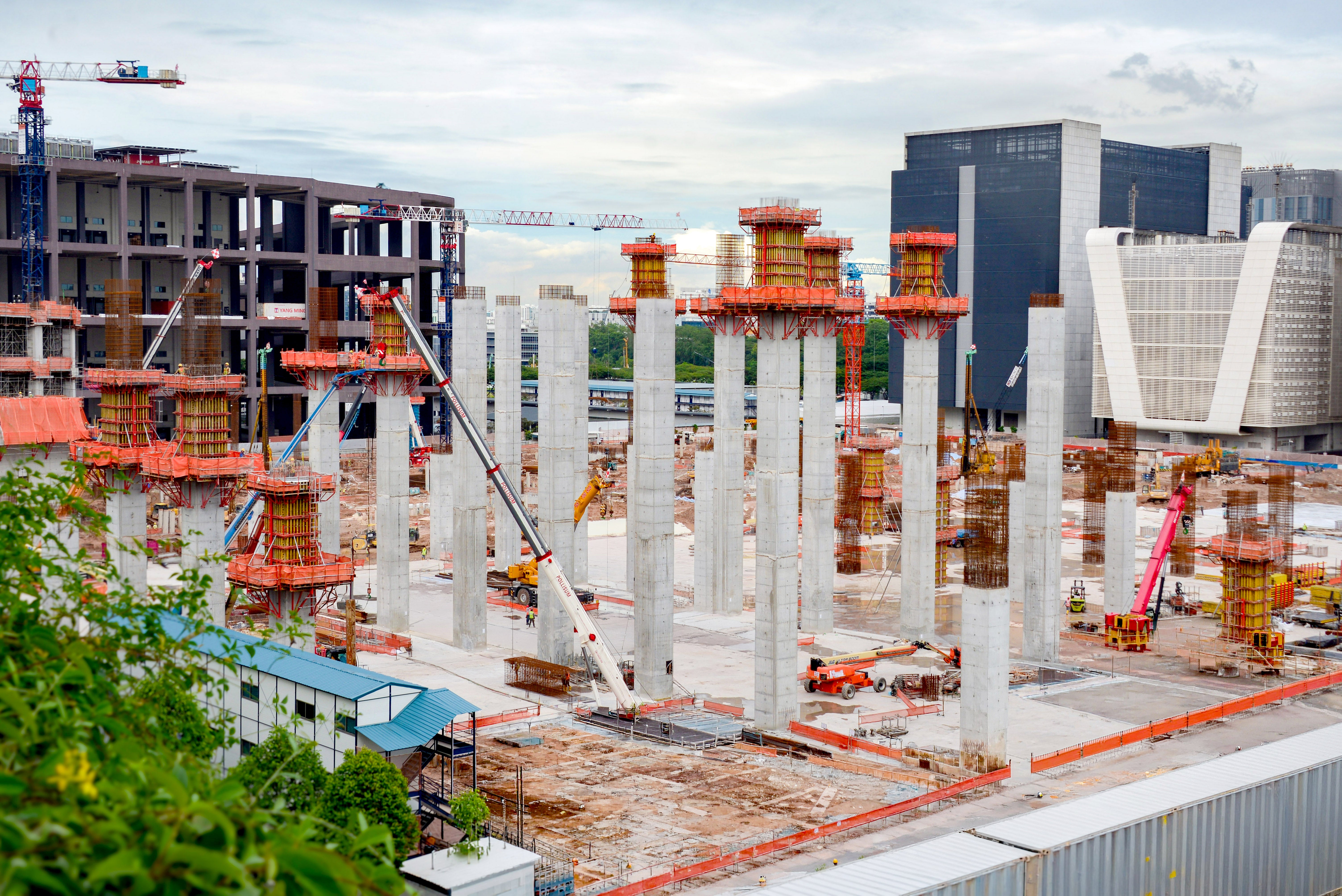 Overview of Sunview Logistics and Container Hub site in November 2025