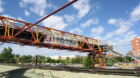 Pasarela provisional, Estación de Orcasitas