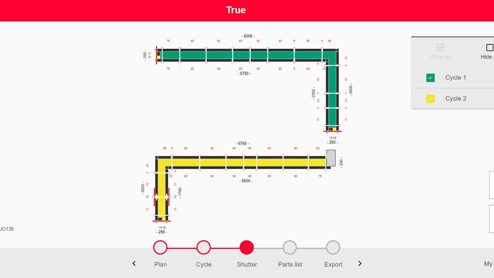 Техническое решение по опалубке формируется автоматически.