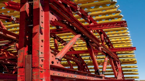 Sestava tunelového bednění ze systému VARIOKIT